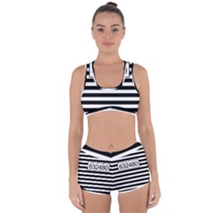 Prison  Racerback Boyleg Bikini Set