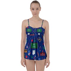 Back To School Babydoll Tankini Set