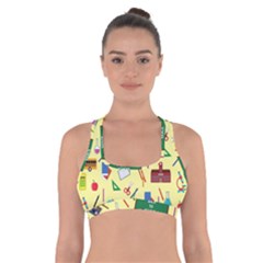 Back To School Cross Back Sports Bra