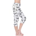 Skeleton pattern Capri Leggings  View4