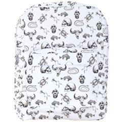 Skeleton Pattern Full Print Backpack