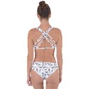 Skeleton pattern Criss Cross Bikini Set View2