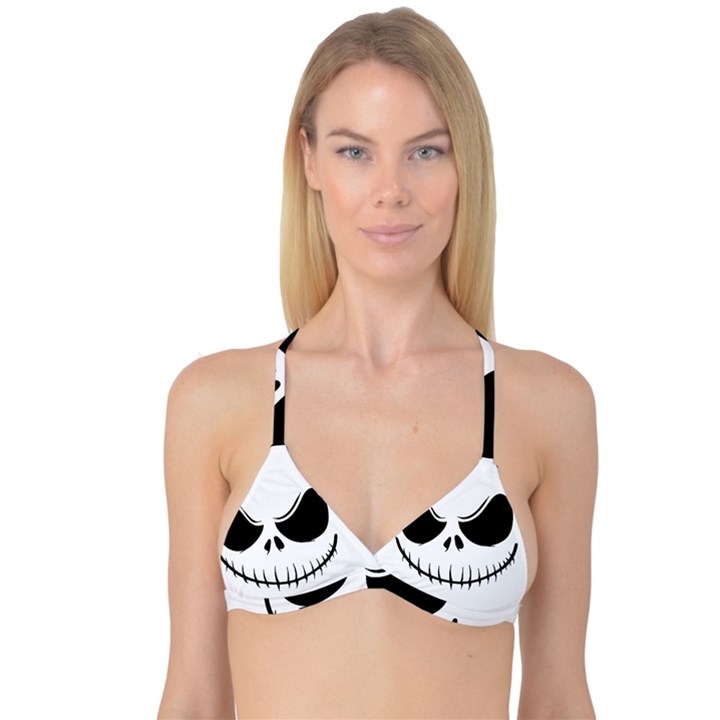 Halloween Reversible Tri Bikini Top