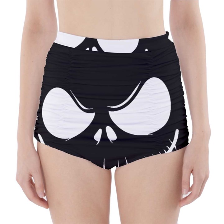 Halloween High-Waisted Bikini Bottoms