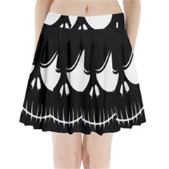 Halloween Pleated Mini Skirt by Valentinaart