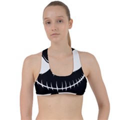 Halloween Criss Cross Racerback Sports Bra