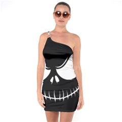 Halloween One Soulder Bodycon Dress