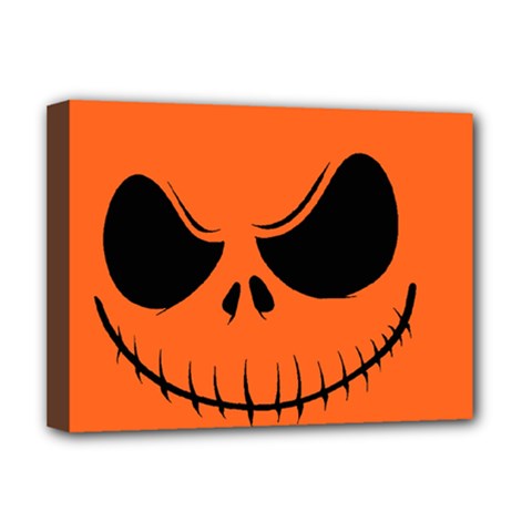 Halloween Deluxe Canvas 16  X 12   by Valentinaart