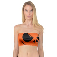 Halloween Bandeau Top by Valentinaart