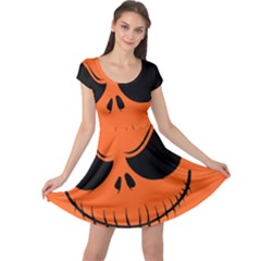 Halloween Cap Sleeve Dress by Valentinaart