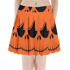 Halloween Pleated Mini Skirt by Valentinaart