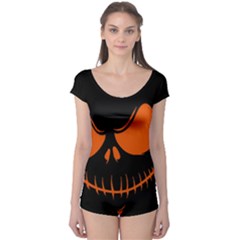 Halloween Boyleg Leotard  by Valentinaart