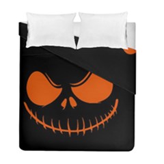 Halloween Duvet Cover Double Side (full/ Double Size) by Valentinaart