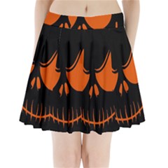 Halloween Pleated Mini Skirt by Valentinaart