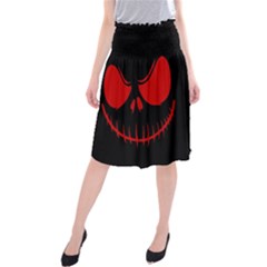 Halloween Midi Beach Skirt by Valentinaart