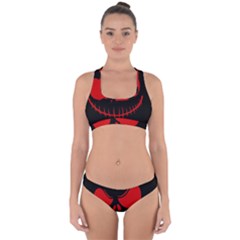 Halloween Cross Back Hipster Bikini Set