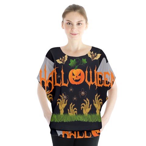 Halloween Blouse by Valentinaart