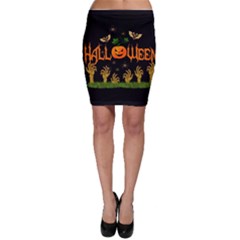 Halloween Bodycon Skirt by Valentinaart