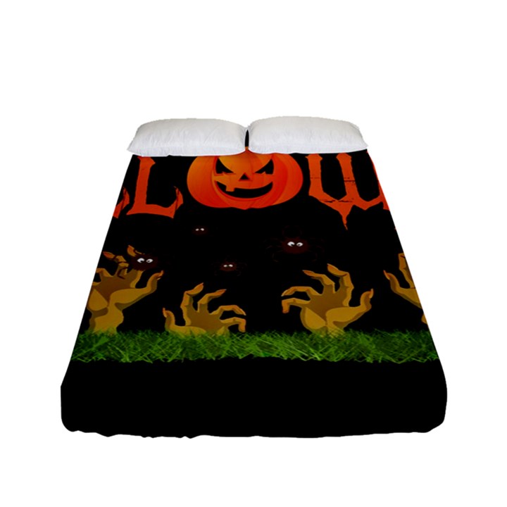 Halloween Fitted Sheet (Full/ Double Size)