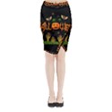 Halloween Midi Wrap Pencil Skirt View1