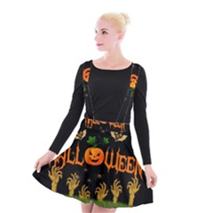 Halloween Suspender Skater Skirt by Valentinaart