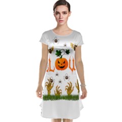 Halloween Cap Sleeve Nightdress by Valentinaart