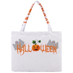 Halloween Mini Tote Bag by Valentinaart