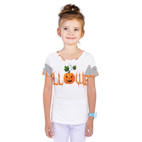 Halloween Kids  One Piece Tee by Valentinaart