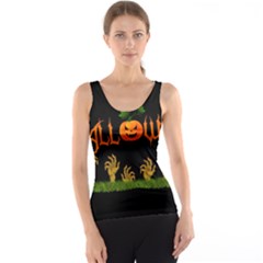 Halloween Tank Top by Valentinaart