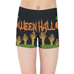 Halloween Kids Sports Shorts