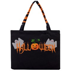 Halloween Mini Tote Bag by Valentinaart