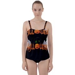 Halloween Twist Front Tankini Set by Valentinaart