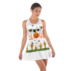 Halloween Cotton Racerback Dress by Valentinaart