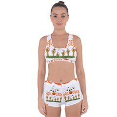 Halloween Racerback Boyleg Bikini Set