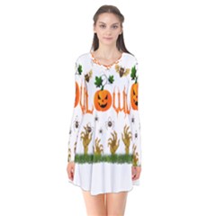 Halloween Flare Dress by Valentinaart