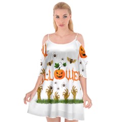 Halloween Cutout Spaghetti Strap Chiffon Dress by Valentinaart