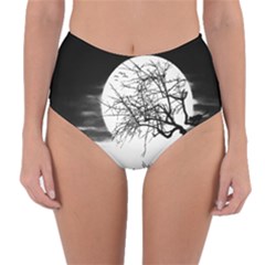 Halloween Landscape Reversible High-waist Bikini Bottoms by Valentinaart