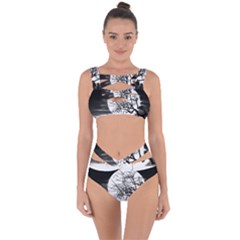 Halloween Landscape Bandaged Up Bikini Set 