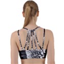 Halloween landscape Line Them Up Sports Bra View2