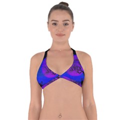 Halloween Landscape Halter Neck Bikini Top