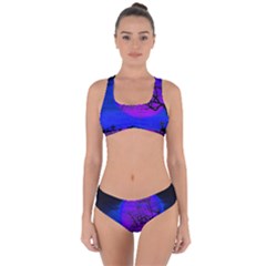 Halloween Landscape Criss Cross Bikini Set