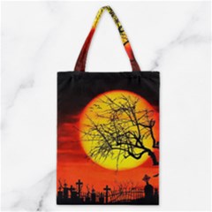 Halloween Landscape Classic Tote Bag by Valentinaart