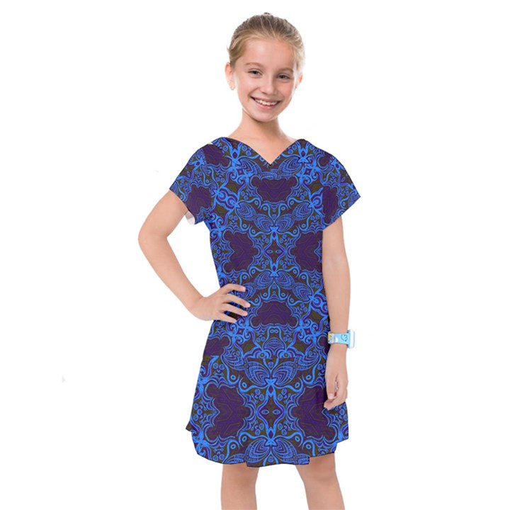 Plutonium Circuit Kids  Drop Waist Dress