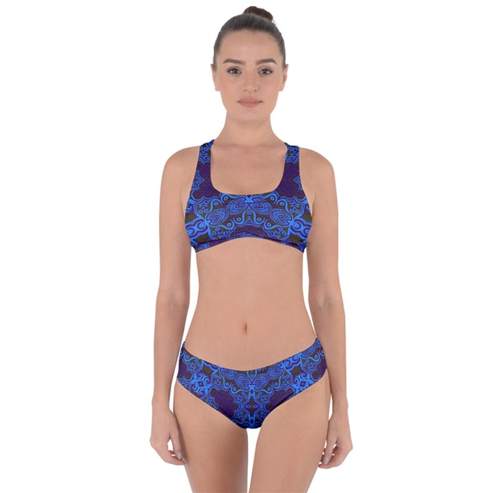 Plutonium Circuit Criss Cross Bikini Set