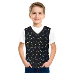 Splatter Abstract Dark Pattern Kids  Sportswear by dflcprints