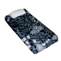 Abstract Floral Pattern Grey Fitted Sheet (Single Size) View2