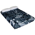 Abstract Floral Pattern Grey Fitted Sheet (California King Size) View2