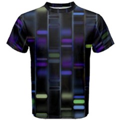 Biostatistics Line Blue Men s Cotton Tee by Mariart