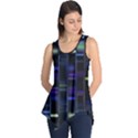 Biostatistics Line Blue Sleeveless Tunic View1