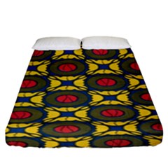 African Textiles Patterns Fitted Sheet (king Size) by Mariart